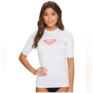 ROXY | Whole Hearted Short Sleeve Upf 50 Rashguard
